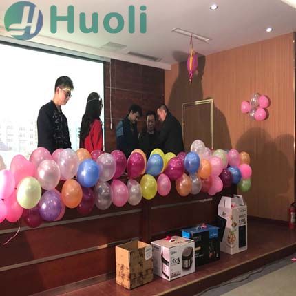 Huoli packing annual party!